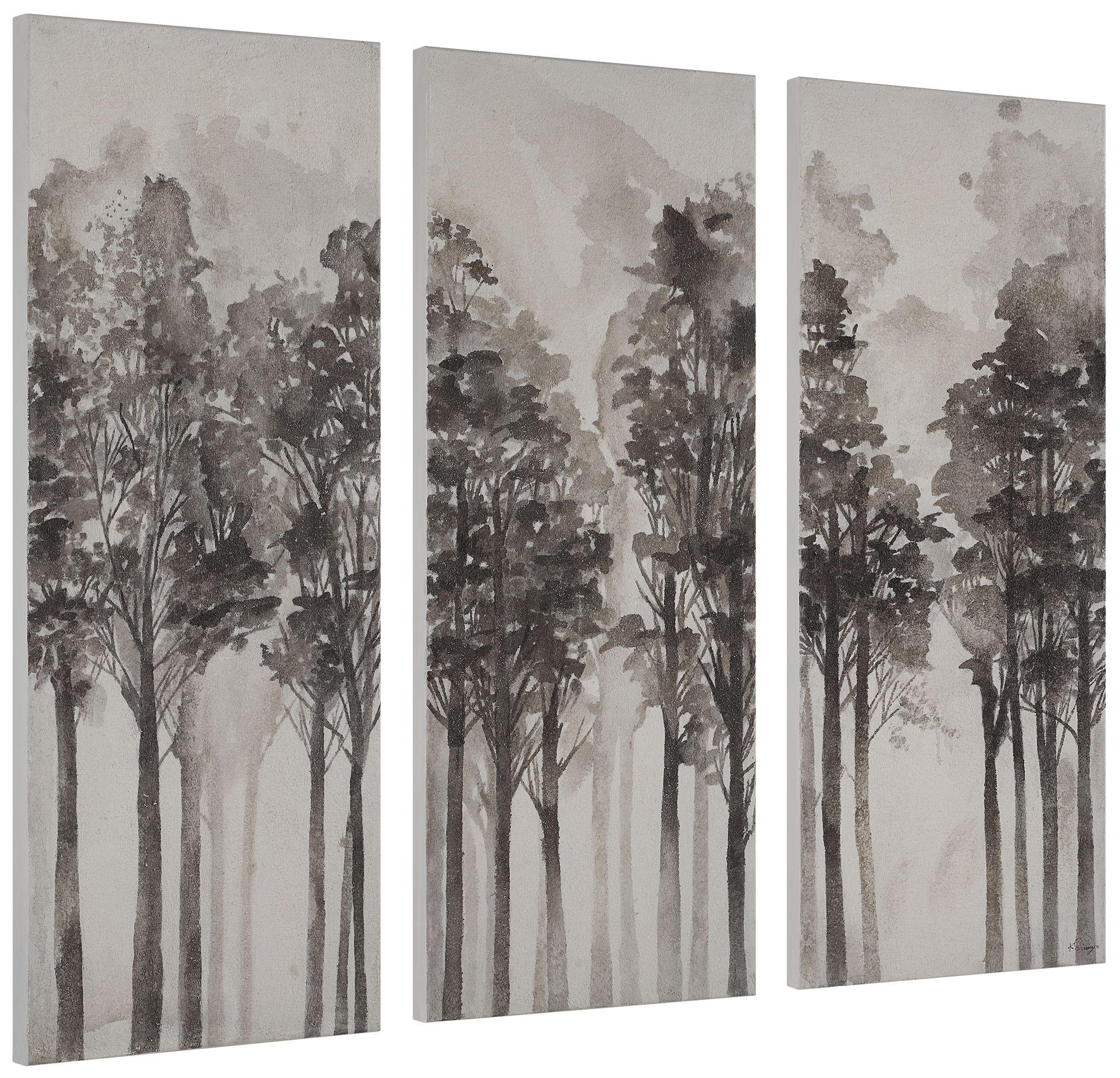 Image 6 Branching Out 50" H x 20" W Canvas Art, (3 Piece Set) more views