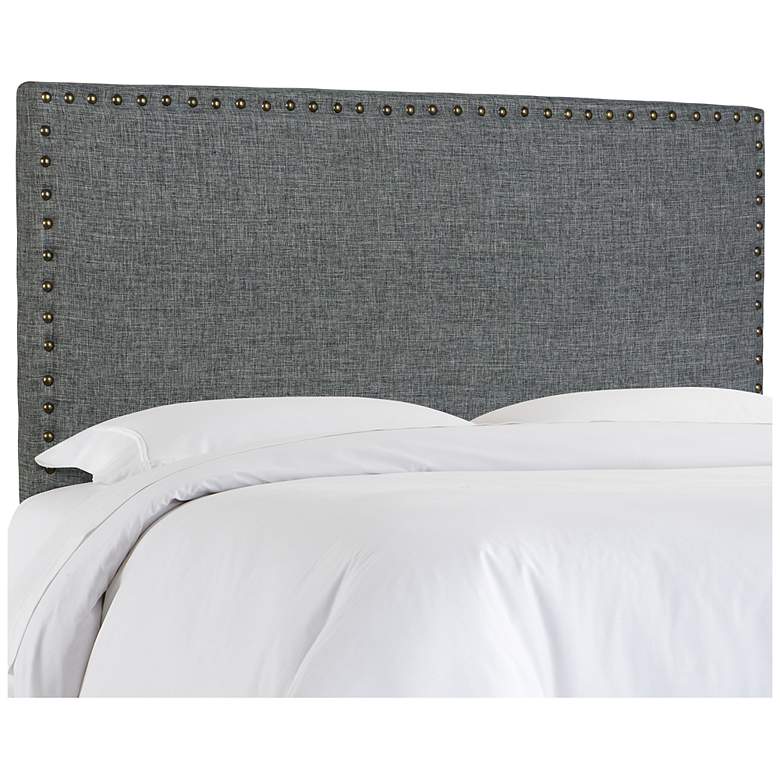 Image 1 Brande Gray Full/Queen Upholstered Headboard