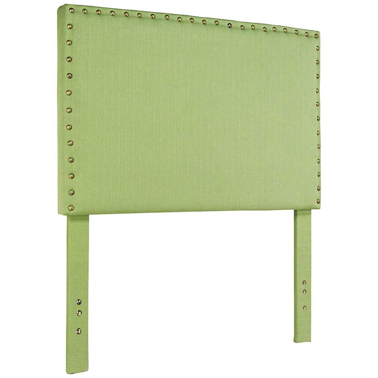 Image 1 Brande Green Full/Queen Upholstered Headboard