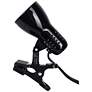 2_Brandon 5.25" High Gloss Black Mini-Clip Task Lamp more views