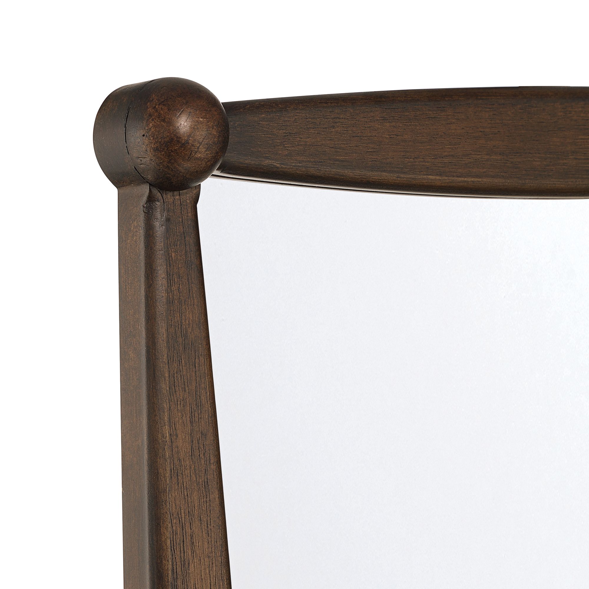 Image 3 Brandy 24" x 39" Pine Wood Traditional Rectangle Wall Mirror more views