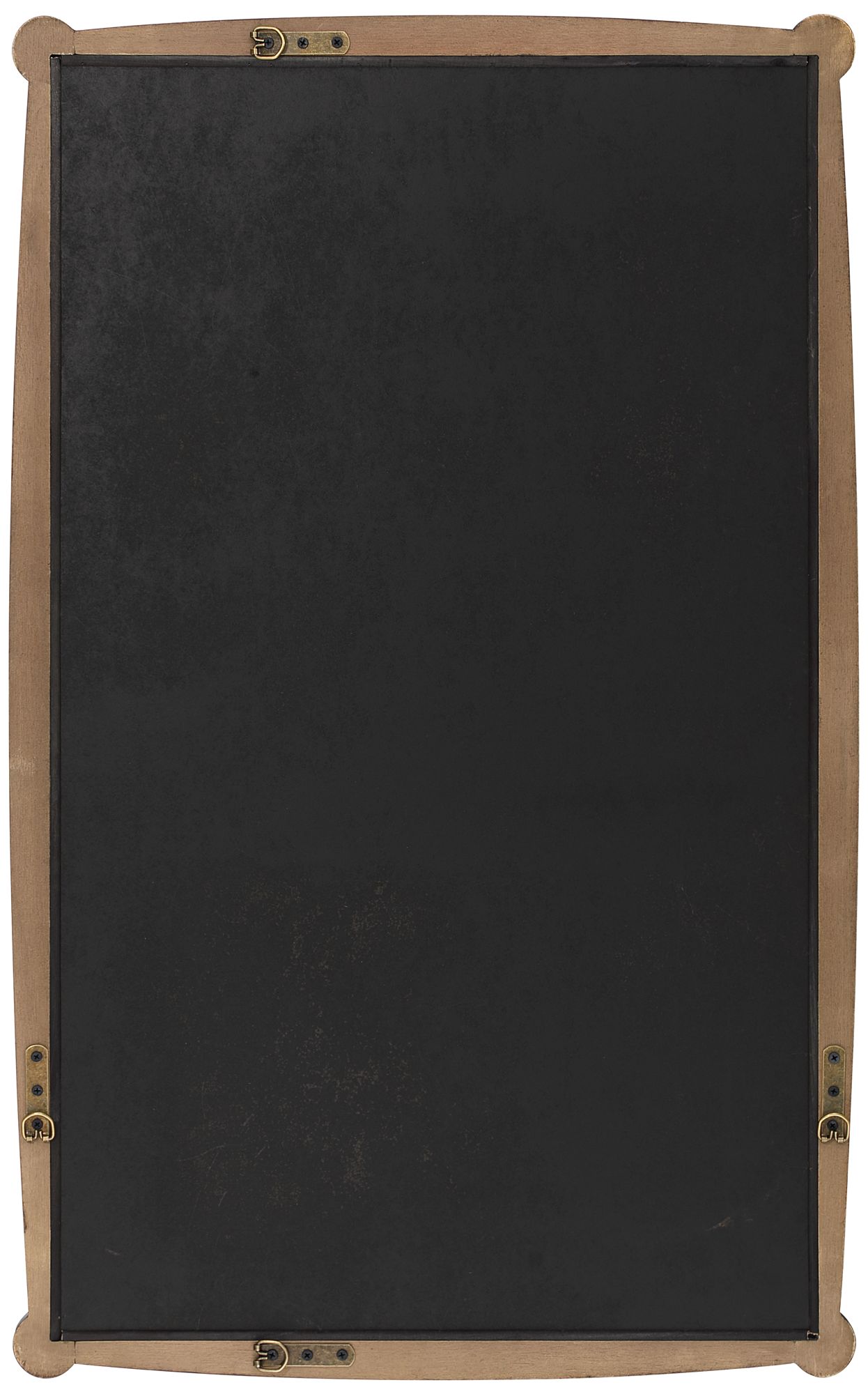 Brandy 24" x 39" Pine Wood Traditional Rectangle Wall Mirror