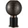 Branham 14" High Bronze and Brass Modern Candle Holder