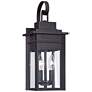 Bransford 17" High Black-Specked Gray Outdoor Lantern Wall Light
