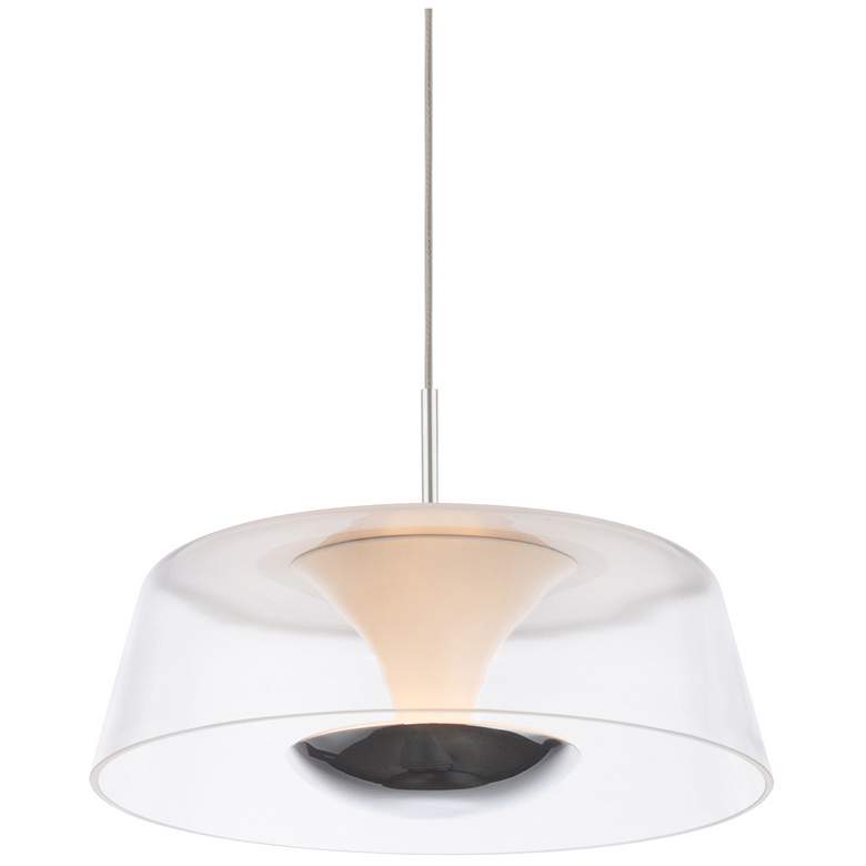 Image 1 Branwen 3.5"H x 9"W 1-Light Mini Pendant in Chrome