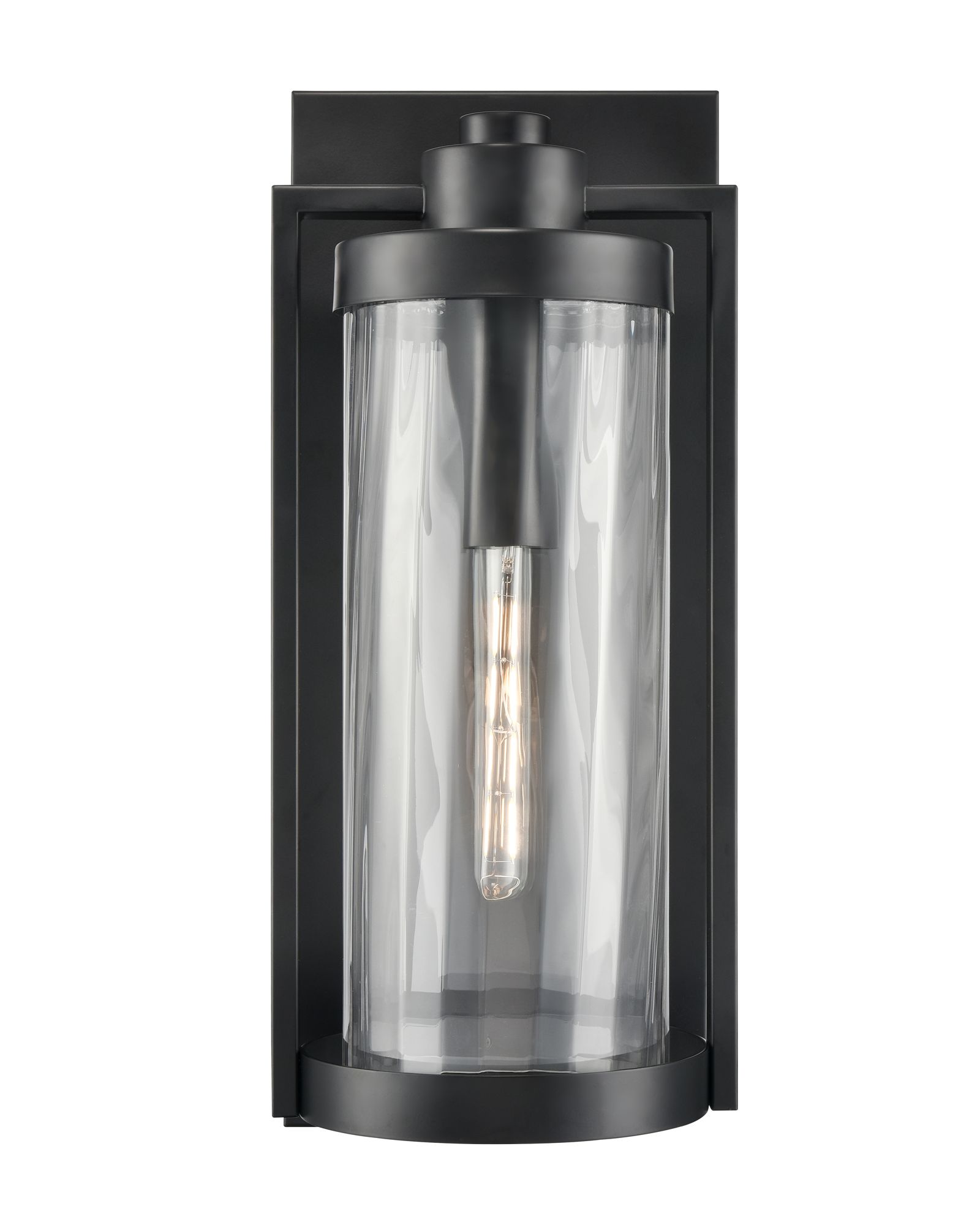 Image 2 Braselton 23.75" High Outdoor Wall Sconce in Powder Coated Black more views