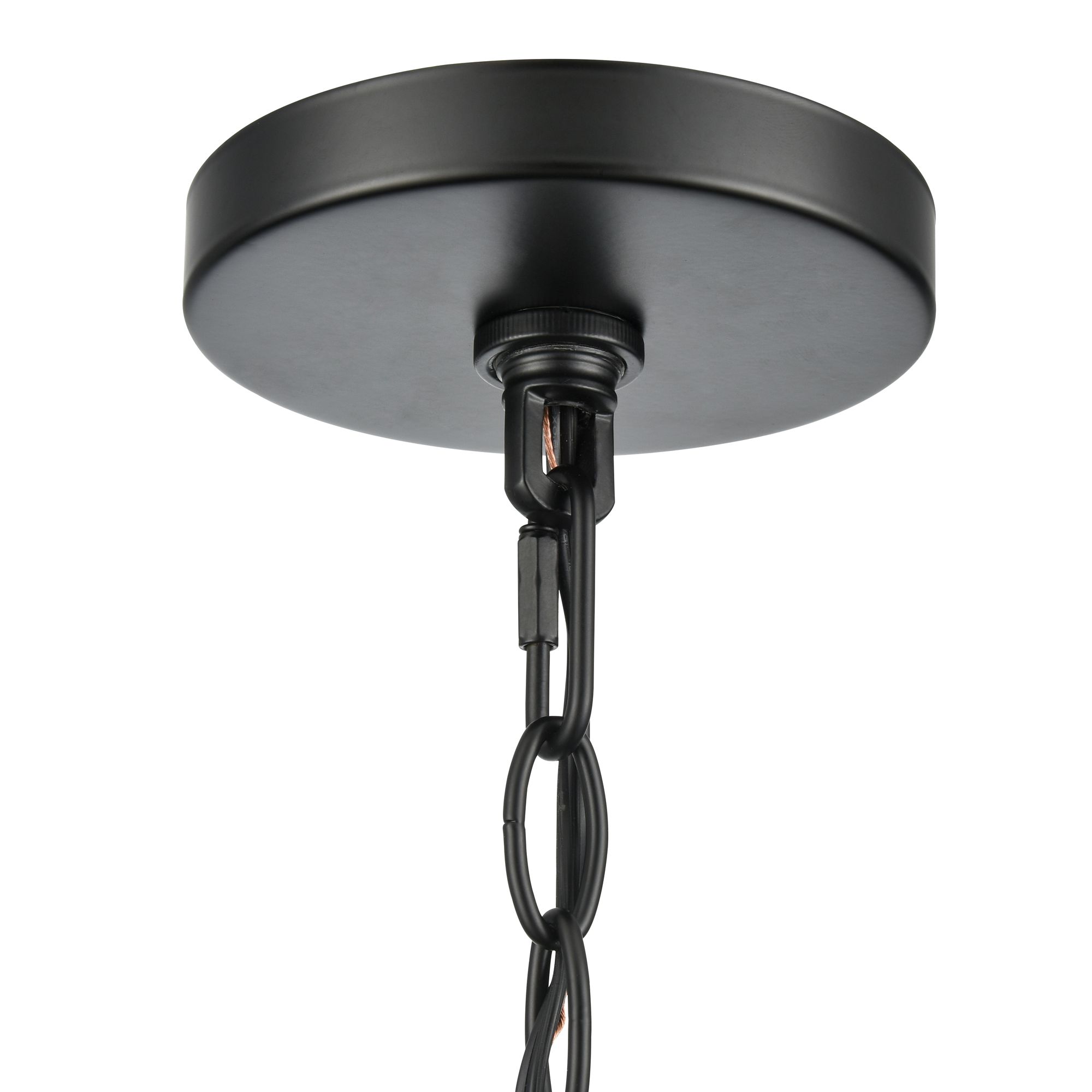 Image 6 Braselton 8" Wide Outdoor Hanging Lantern in Powder Coated Black more views