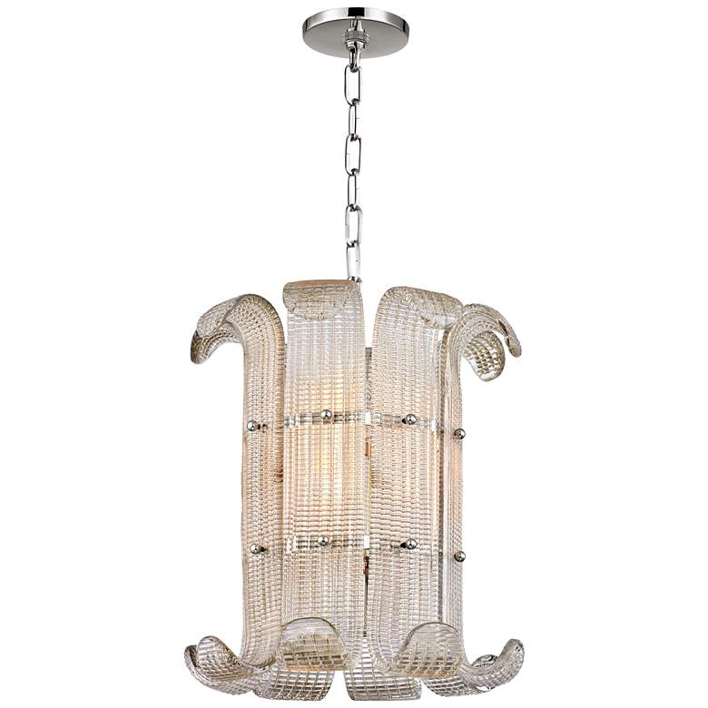 Image 1 Brasher 4 Light Chandelier P Nickel