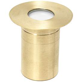 Image1 of Brass 2" Wide LED Outdoor Paver Light