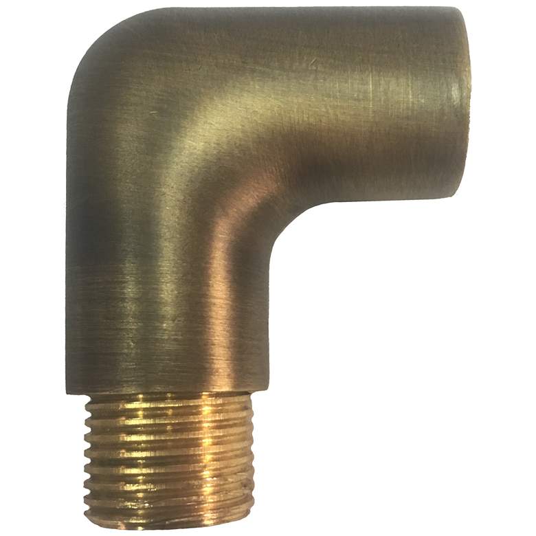 Image 1 Brass 90-Degree Landscape Post Accessory