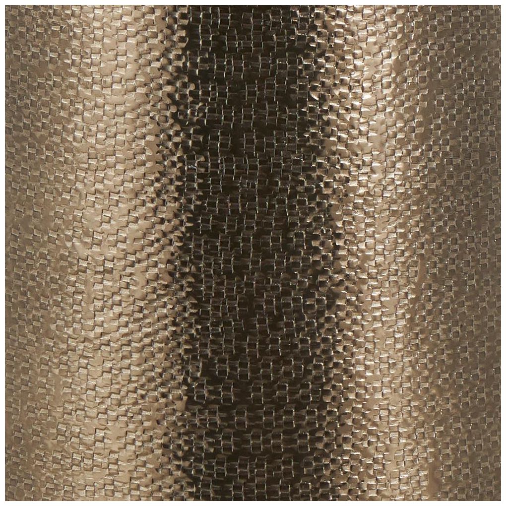 Brass Aluminum Metal Industrial Vase, 14" x 14" x 31"