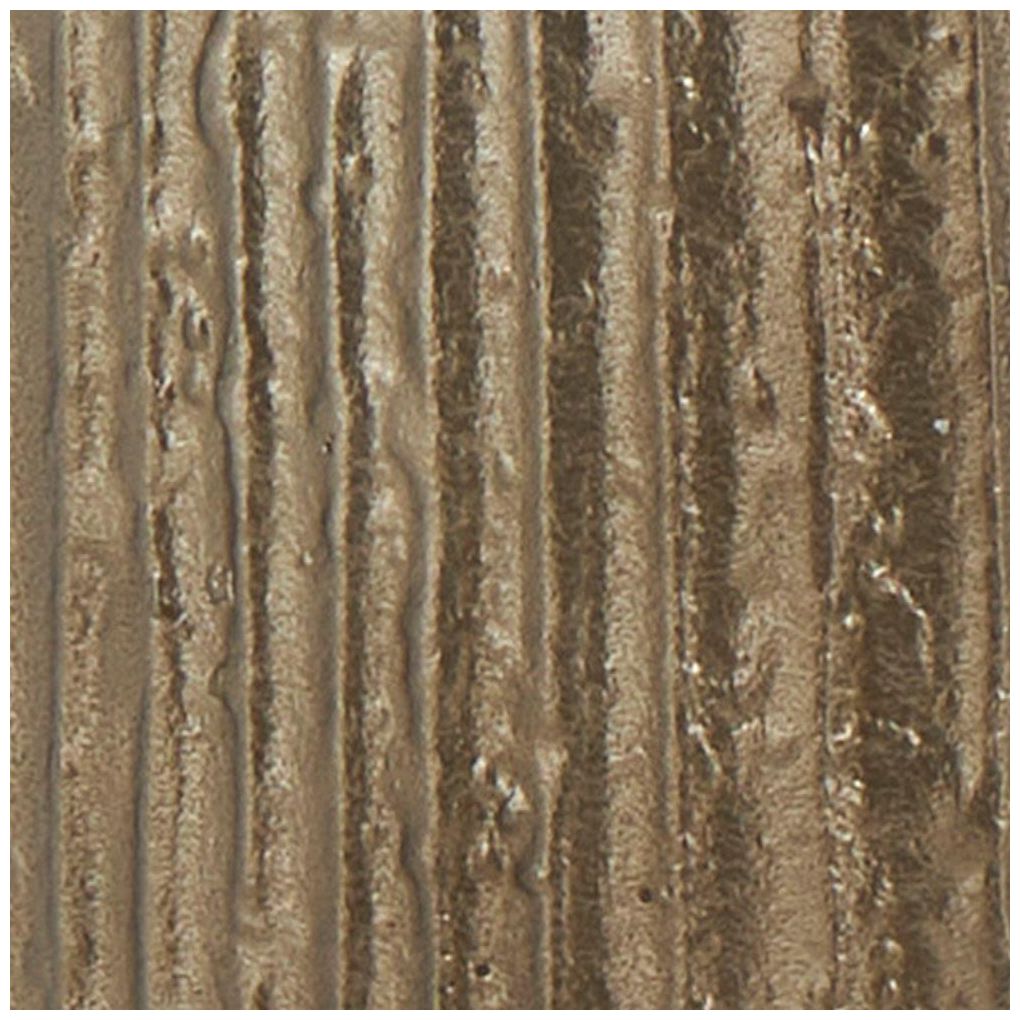 Brass Aluminum Metal Industrial Vase, 8" x 4" x 36"