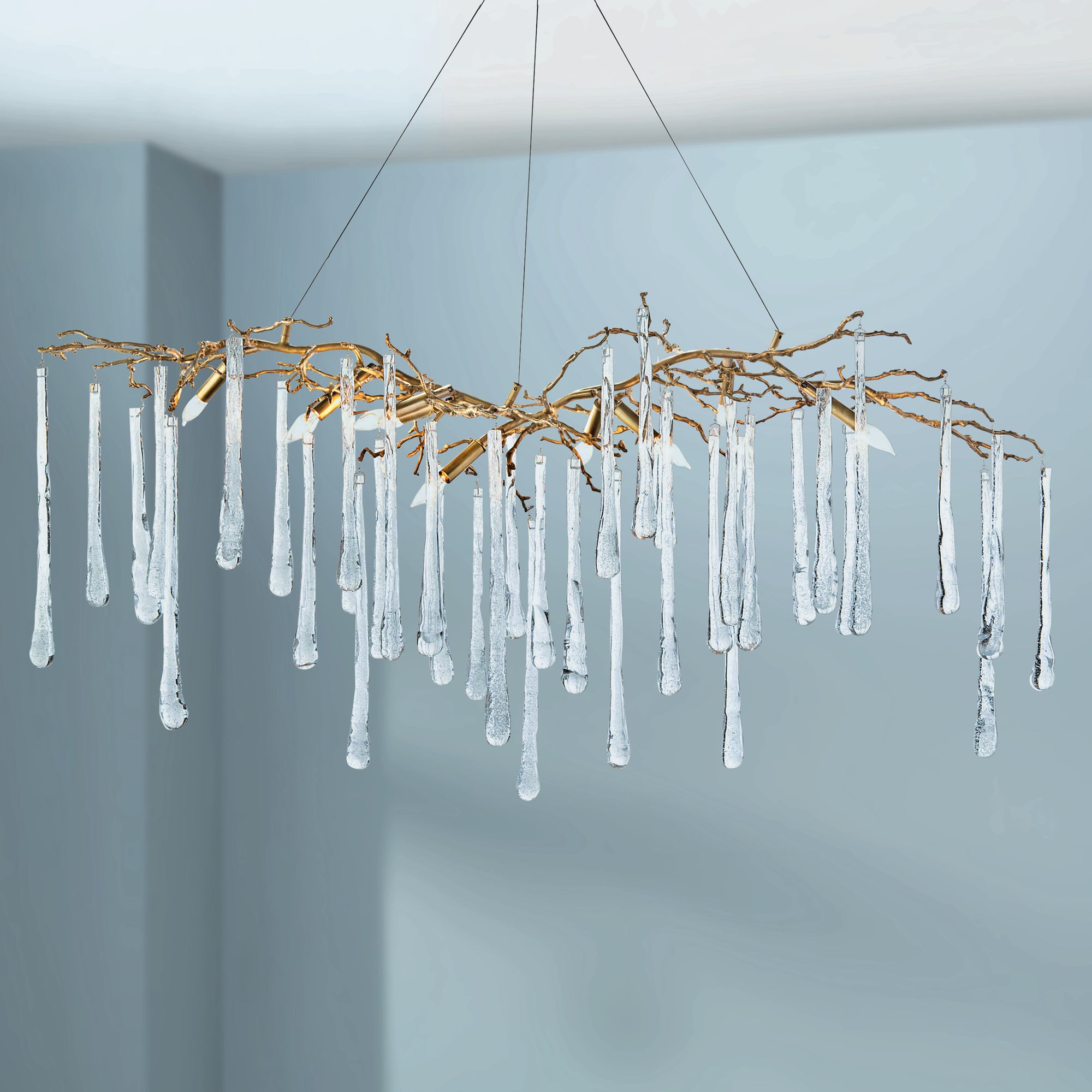 tear drop chandelier