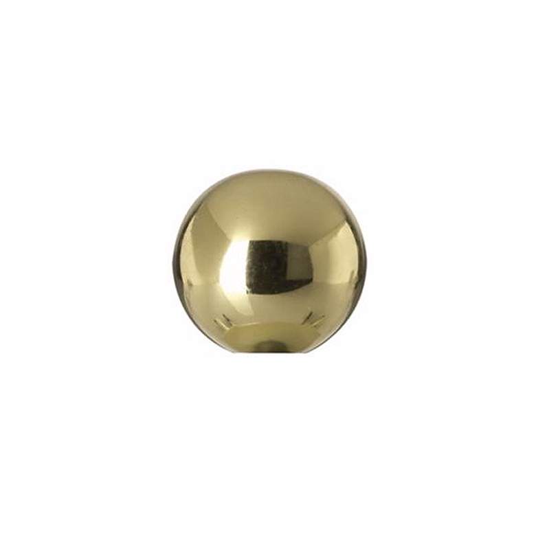 Image 1 Brass Ball Lamp Shade Finial