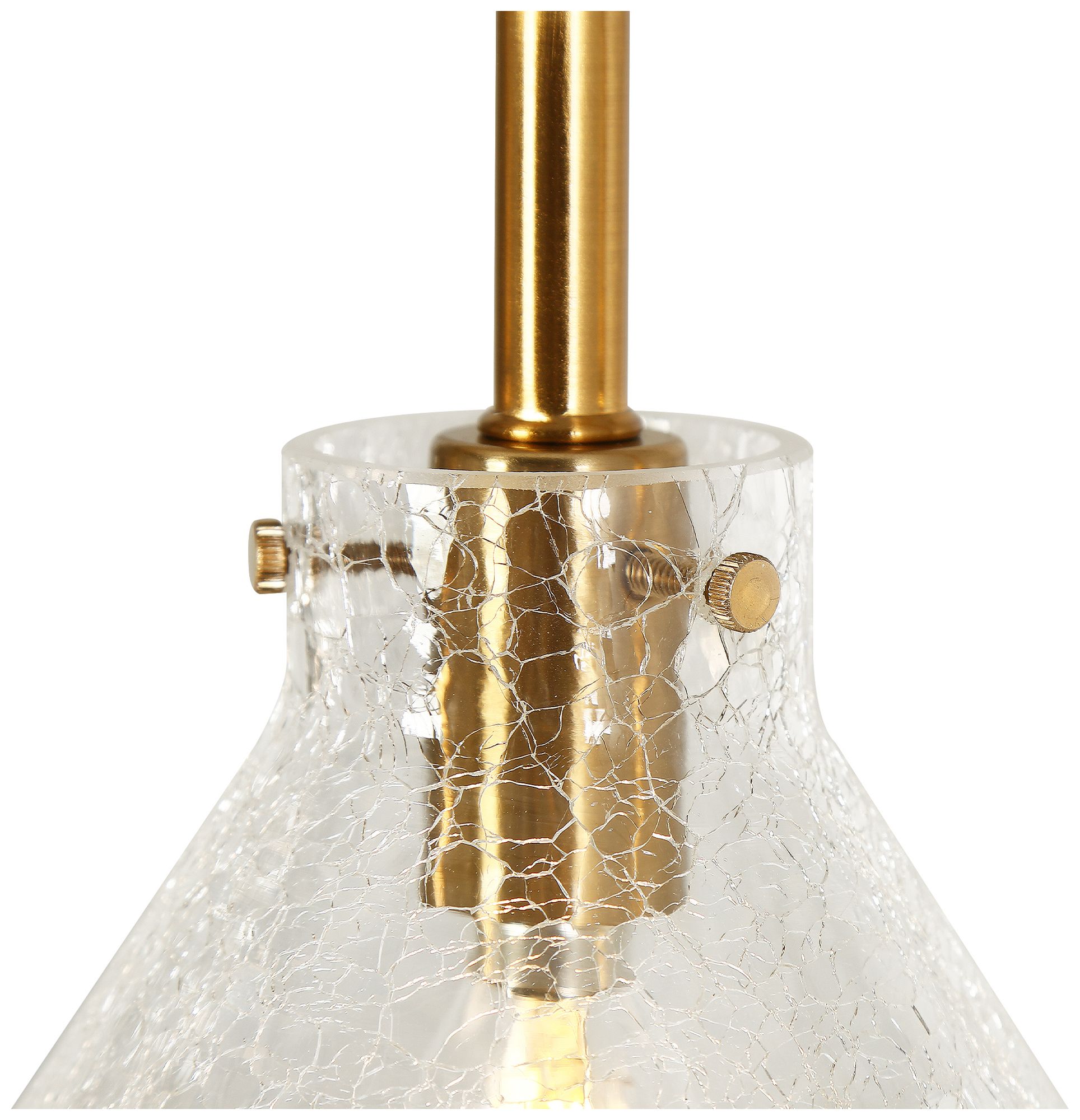Image 5 Brass Glass 5-Light Kitchen Island Pendant more views