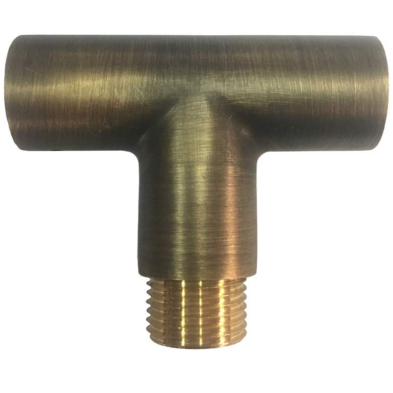 Image 1 Brass "T" Landscape Post Accessory