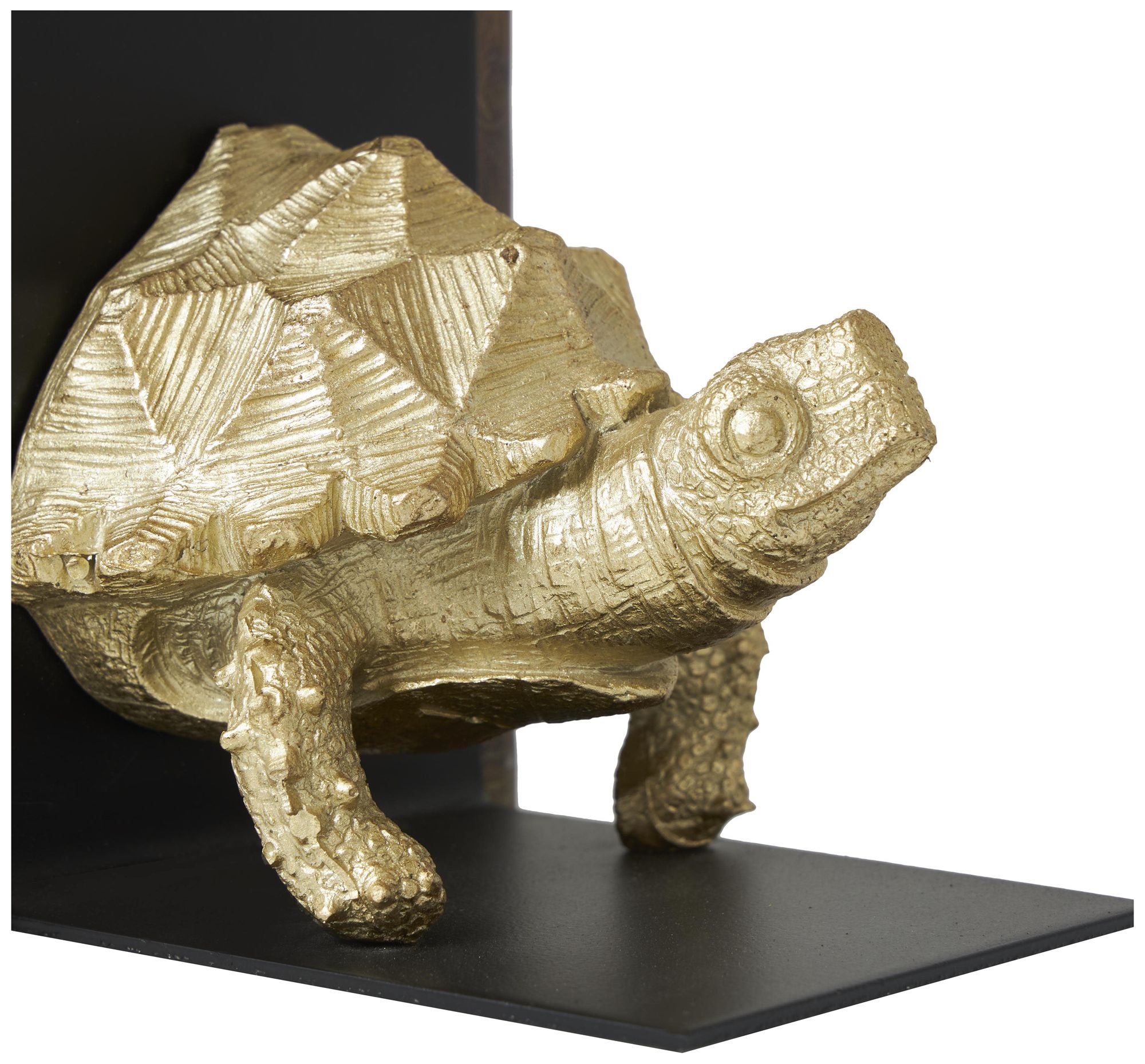 Image 4 Brass Polystone Coastal Bookends, S/2 5"W, 6"H more views