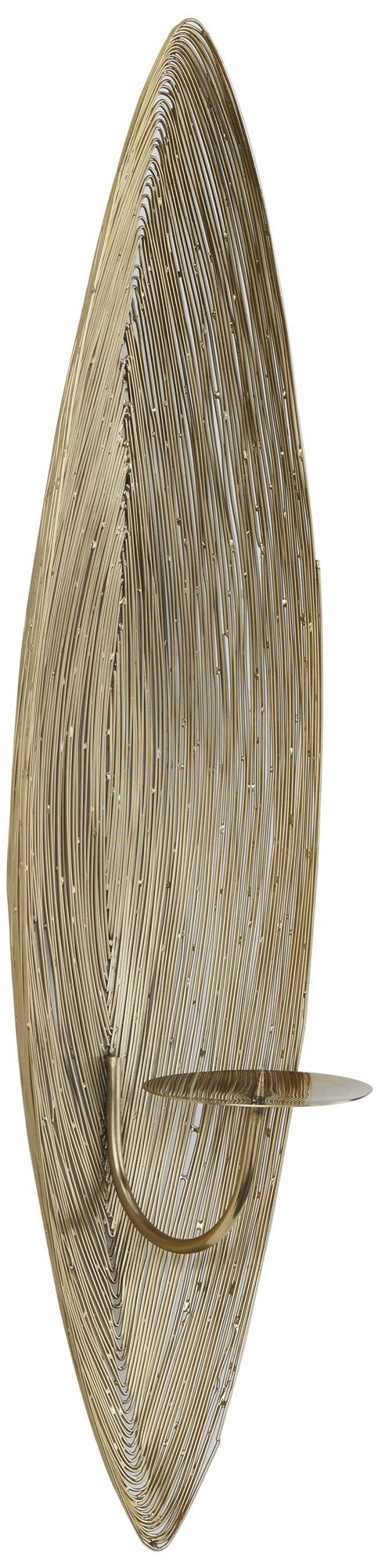 Image 5 Brass Stainless Steel Metal Contemporary Wall Sconce, 6" x 6" x 23" more views