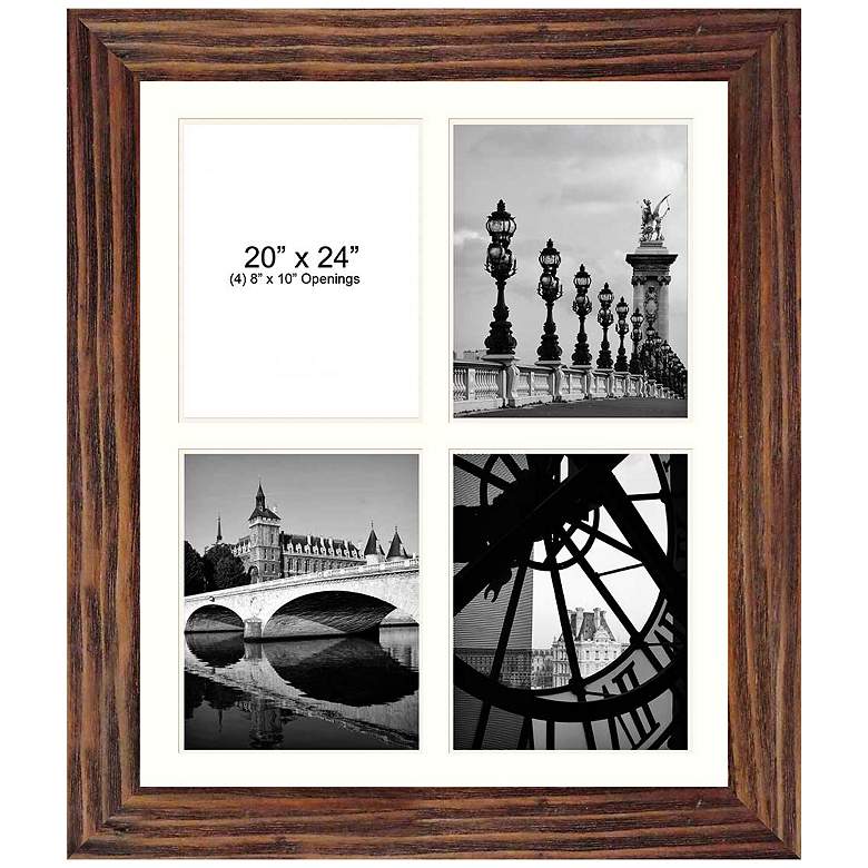 Image 1 Braswell Light Green Four Photo Collage Frame