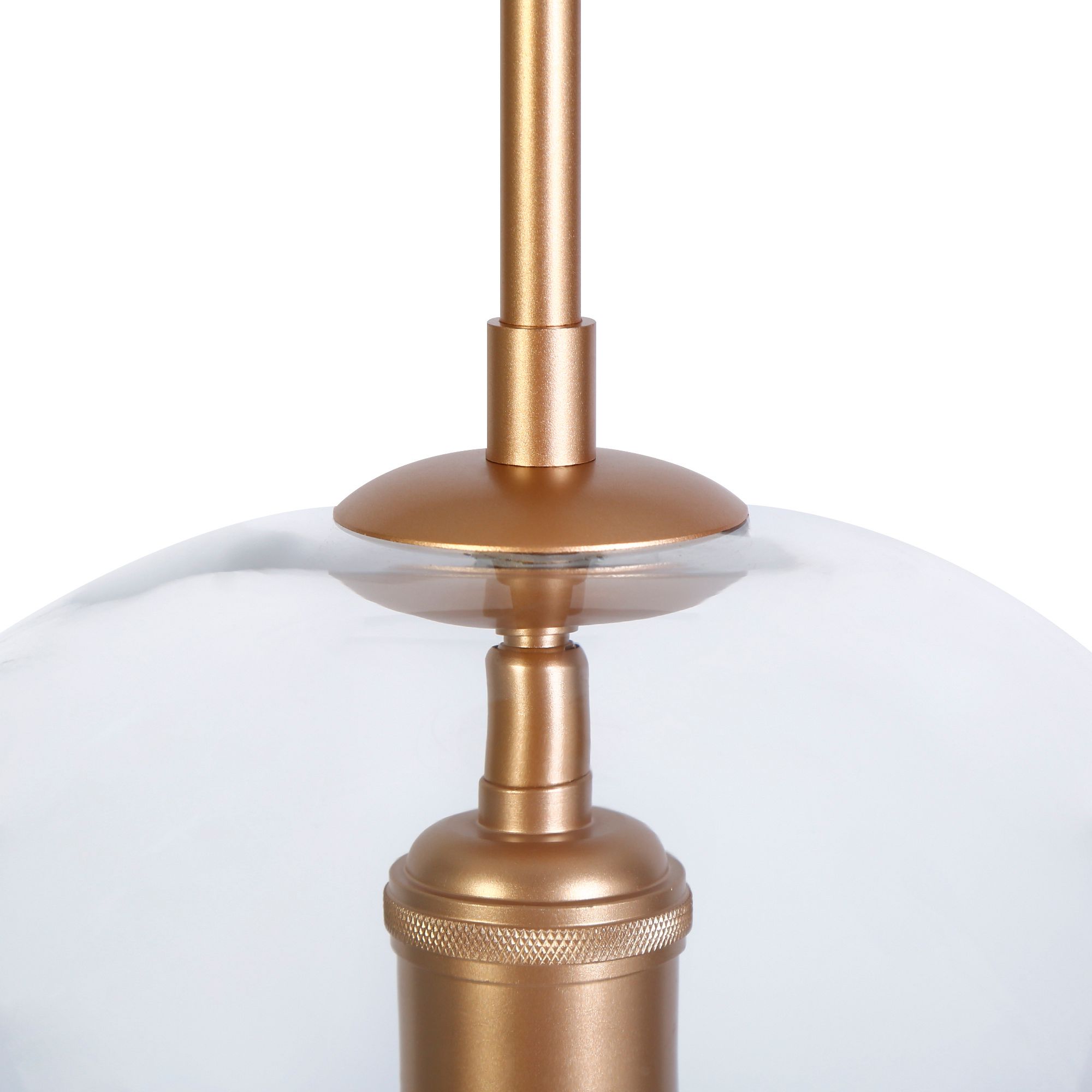 Image 5 Bravaputra 14" Wide Gold 1-Light Gold Dome Pendant Light more views