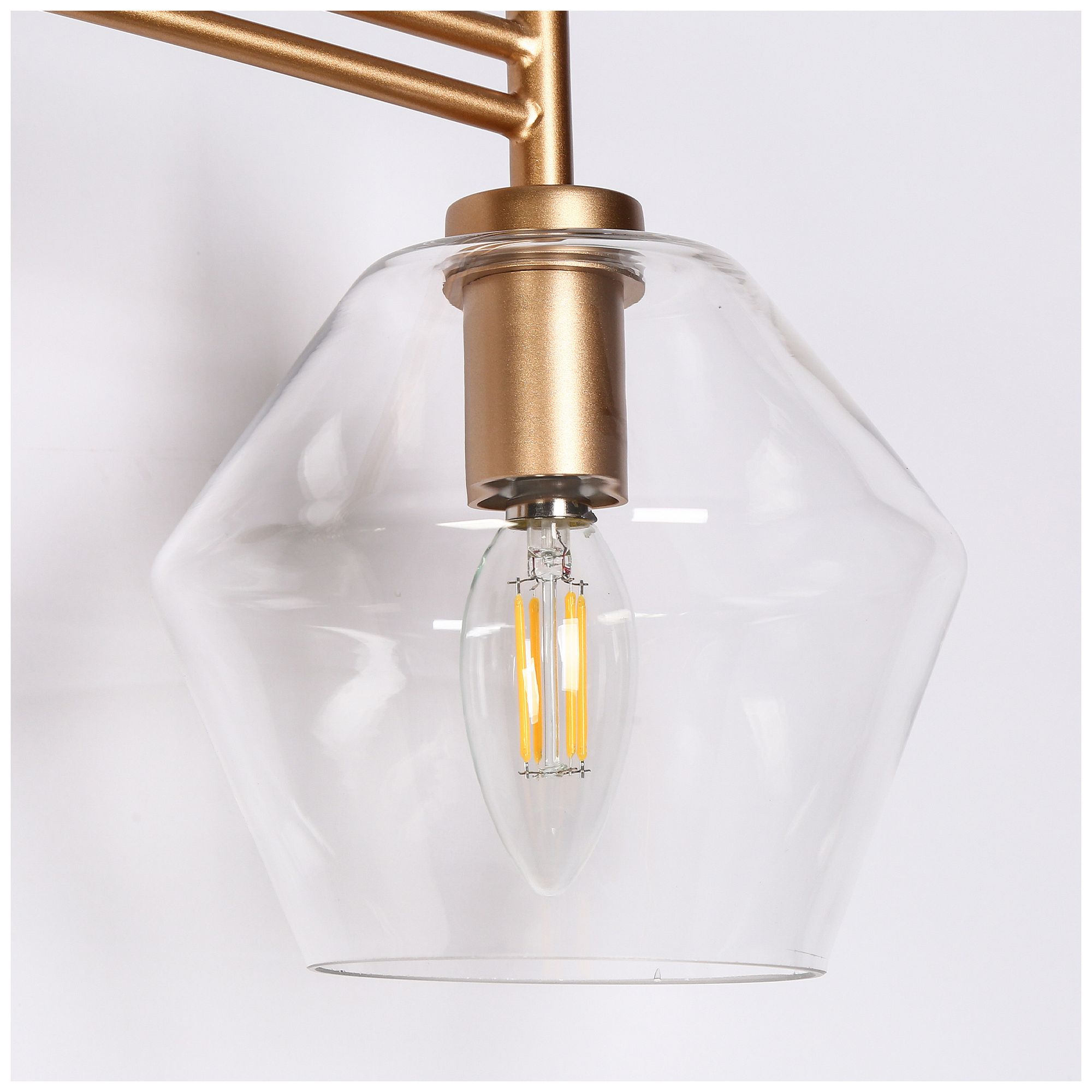 Bravaputra 3-Light Glass Bath Vanity Light - Made to Order