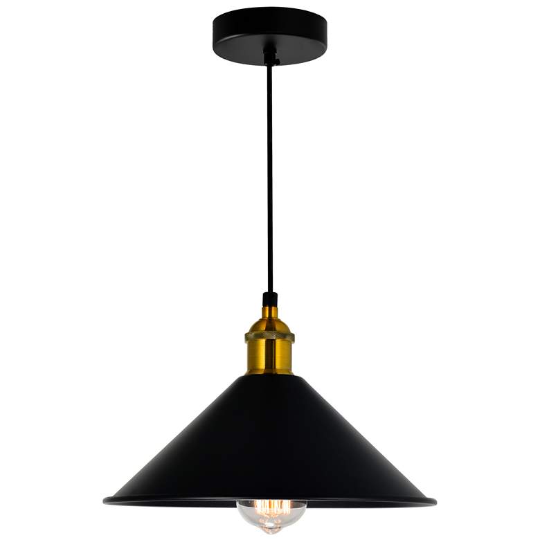 Image 1 Brave 1 Light Black Mini Pendant
