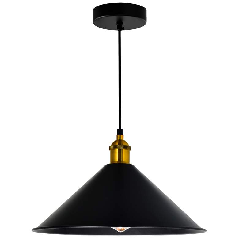 Image 1 Brave 1 Light Black Mini Pendant