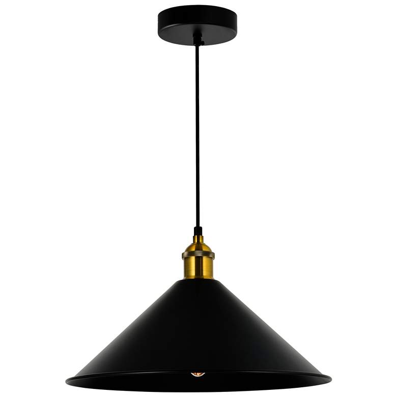 Image 1 Brave 1 Light Black Mini Pendant