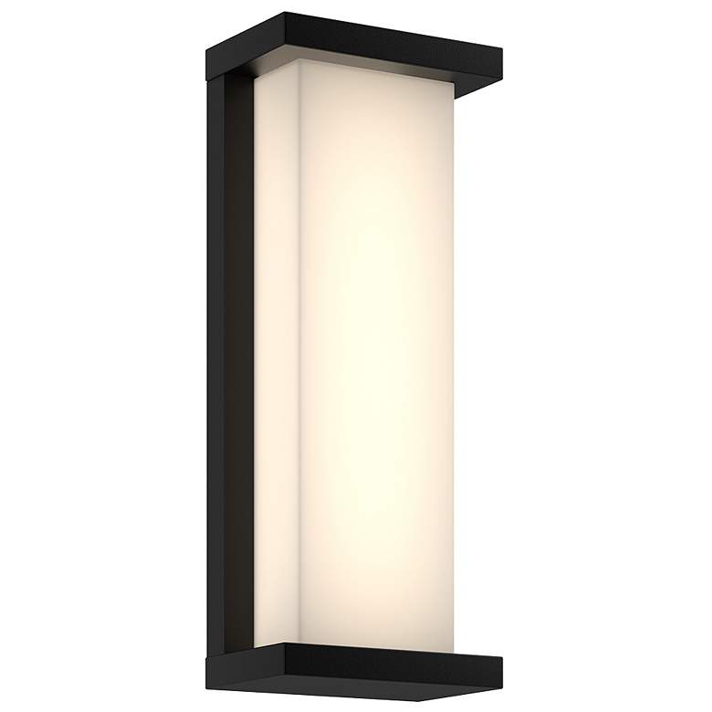 Image 1 Bravo 4-in 1 Light Black Integrated LED Outdoor Wall 21W Kuzco