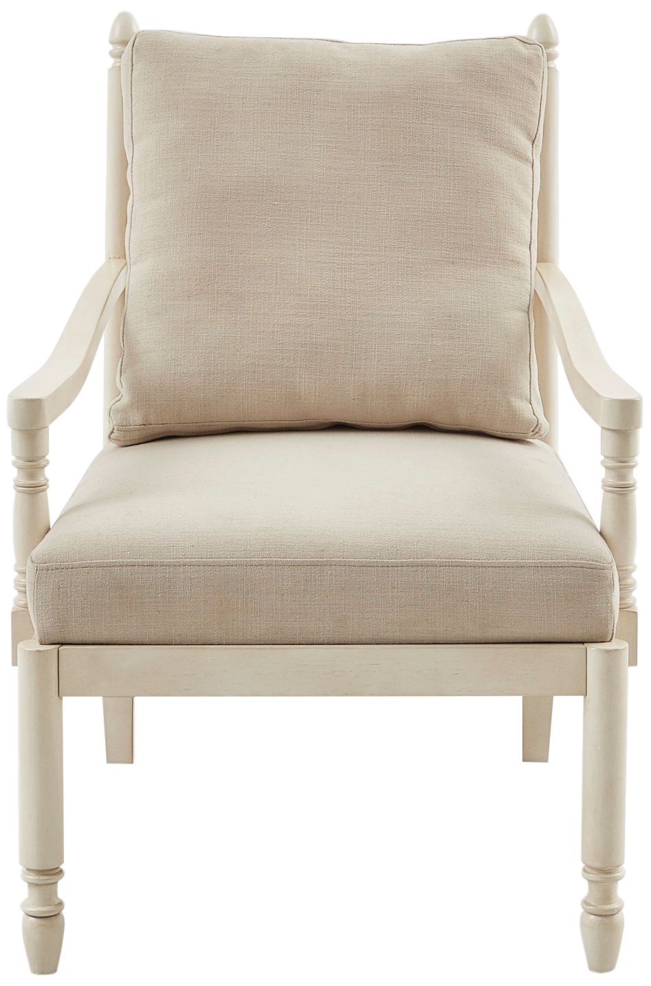 Braxton Cream Fabric Accent Chair 858H3 Lamps Plus   Braxton Cream Fabric Accent Chair  858h3 