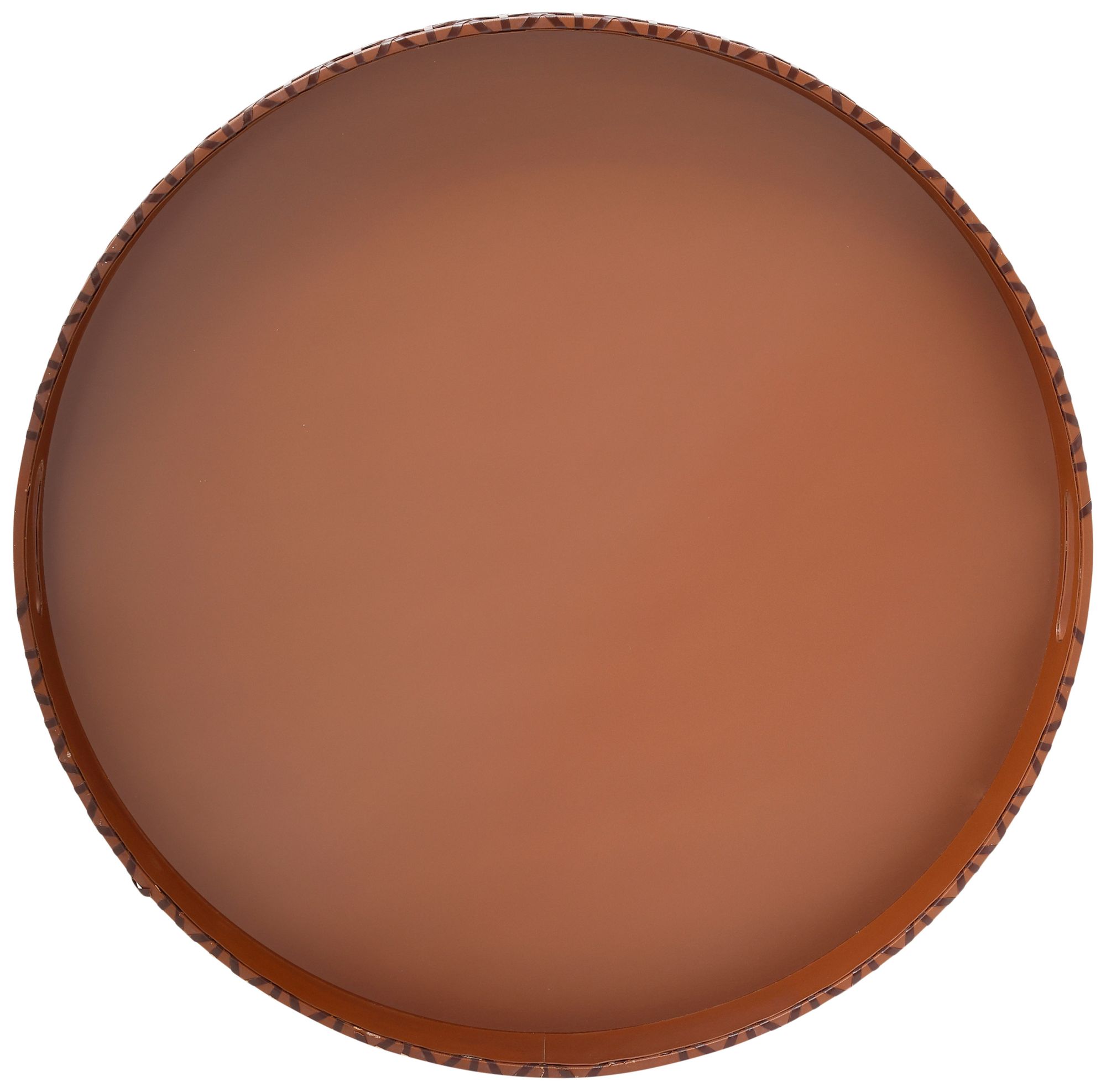 Image 3 Brayden Brown Round Tray more views