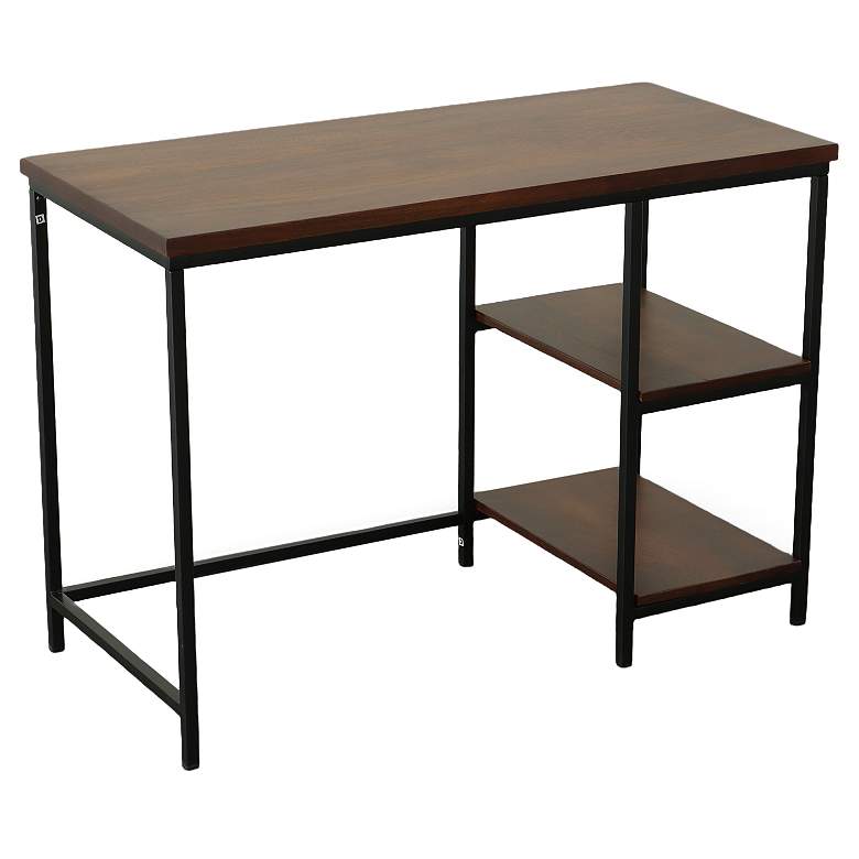 Image 1 Brayden Chestnut And Black Desk