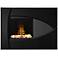 Brayden Gloss Black Wall-Mount Electric Fireplace