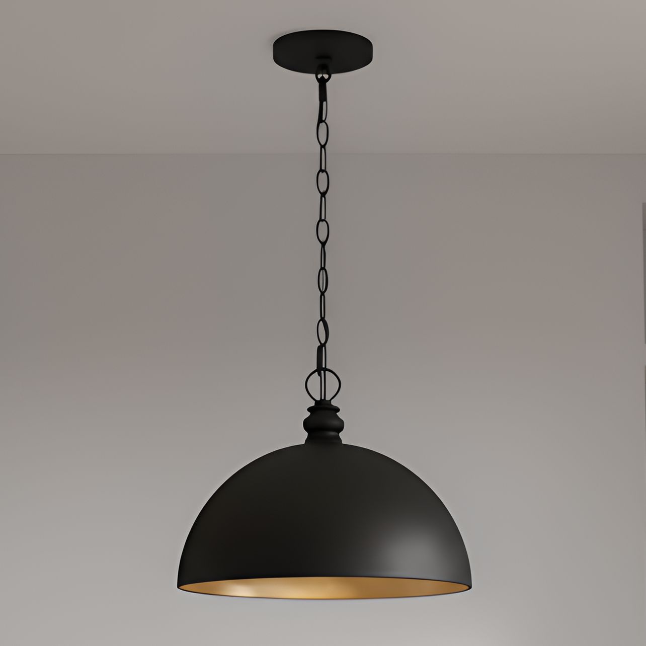 Thumbnail1 of Braylon 4-Light Matte Black Pendant Light
