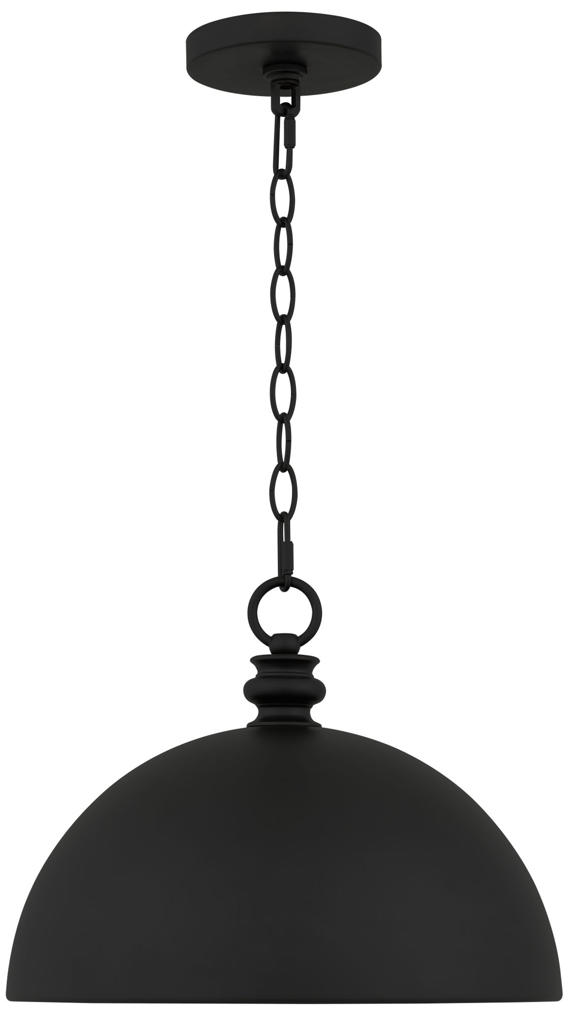 Thumbnail4 of Braylon 4-Light Matte Black Pendant Light more views