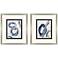 Breakdown 28"W x 32"H Framed Art Set of 2