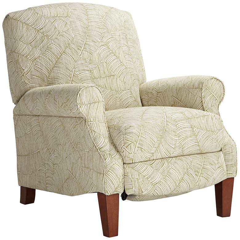 Image 2 Breeze Leaf Upholstered Fabric 3-Way Recliner Chair