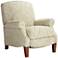 Breeze Leaf Upholstered Fabric 3-Way Recliner Chair