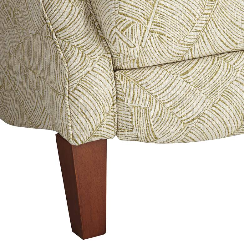 Image 6 Breeze Leaf Upholstered Fabric 3-Way Recliner Chair more views