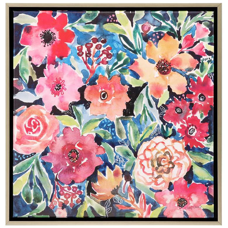 Image 1 Breezy Petals I 30"W x 30"H Canvas