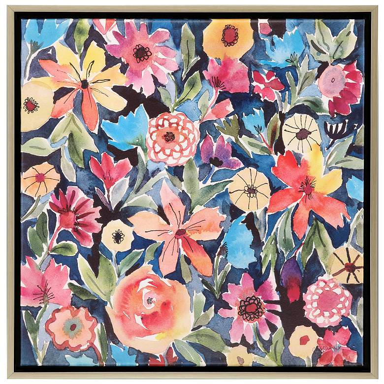 Image 1 Breezy Petals II 30"W x 30"H Canvas