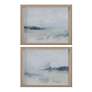 2_Breezy Vista 36 1/4" Wide 2-Piece Framed Print Wall Art Set