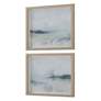 4_Breezy Vista 36 1/4" Wide 2-Piece Framed Print Wall Art Set more views