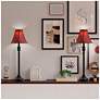 4_Brenda 25.75" High Bronze Buffet Lamp Set of 2 more views