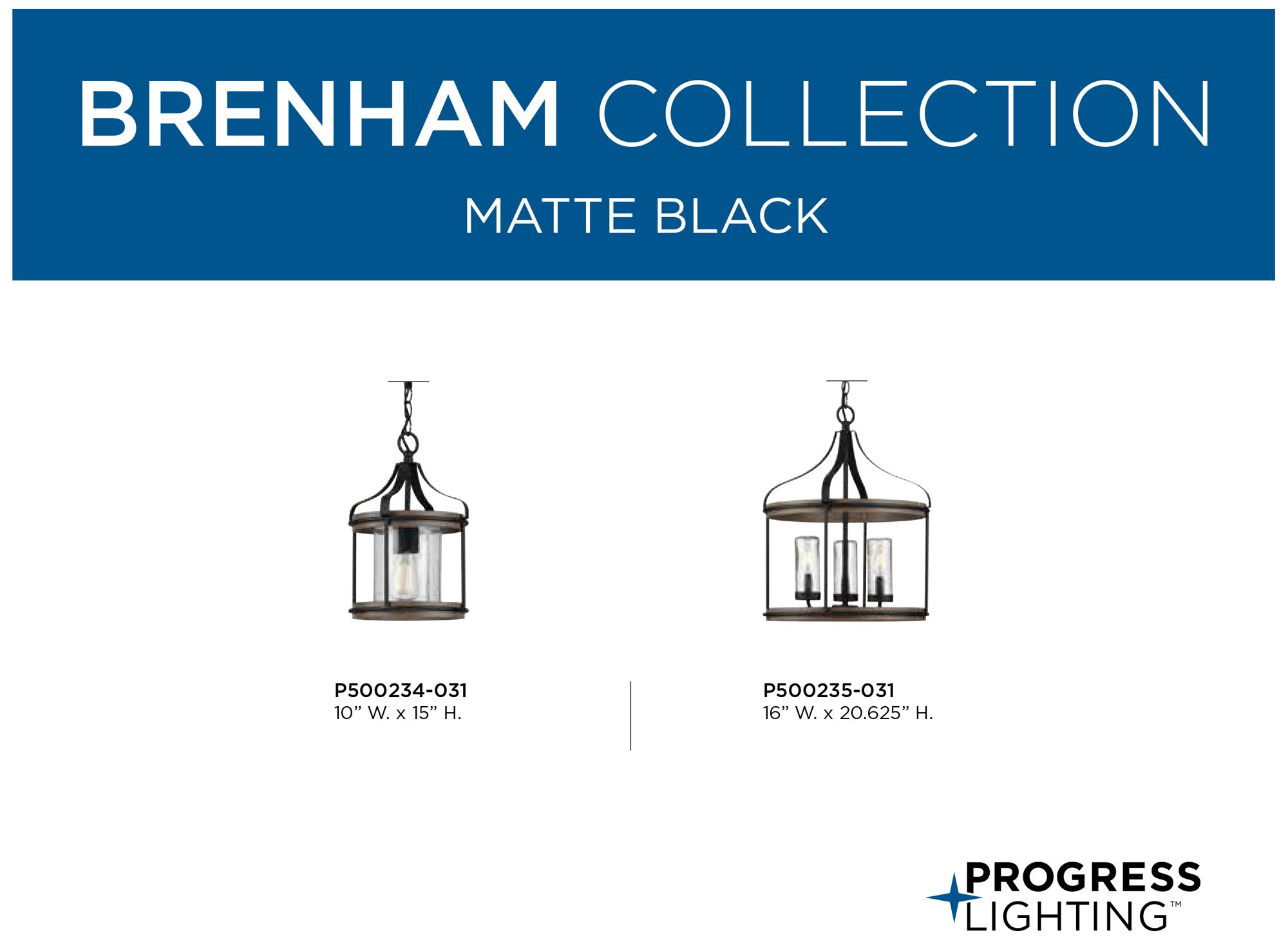 Image 6 Brenham Collection One-Light Outdoor Pendant more views