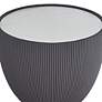 2_Brennan 18 1/2" Wide Gray and Faux Marble Coffee Tables Set of 2 more views