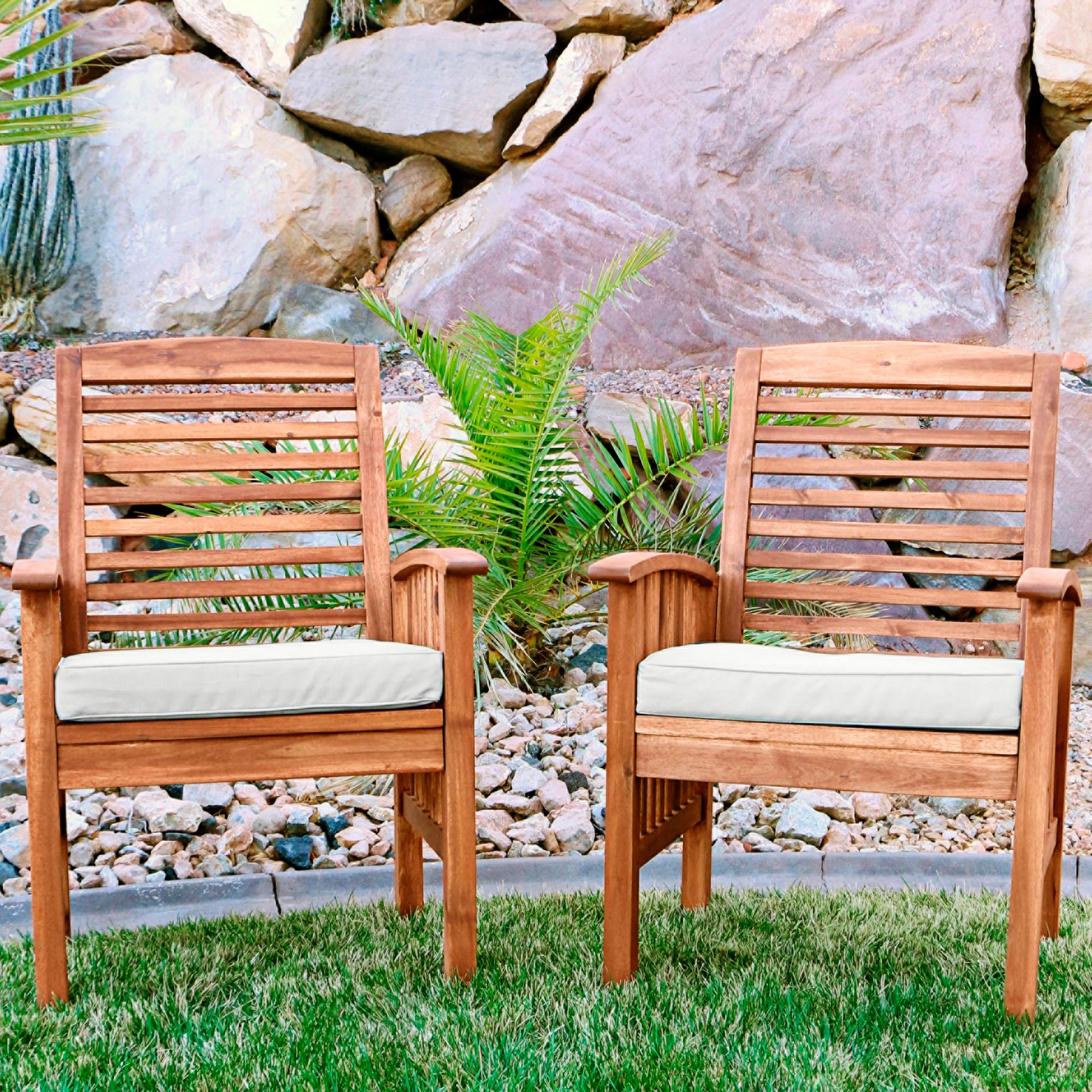 Set of 2024 lawn chairs