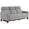 Brennan Praetor Dusk Fabric 2-Recliner Power Sofa