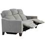 Brennan Praetor Dusk Fabric 2-Recliner Power Sofa in scene