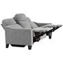 Brennan Praetor Dusk Fabric 2-Recliner Power Sofa in scene